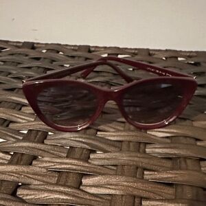 Warby Parker Burgundy Cat-Eye Sunglasses